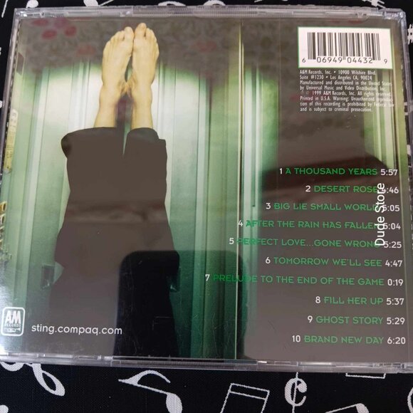 Sting - Brand New Day - 10 Songs - 1999 CD - Picture 3 of 3